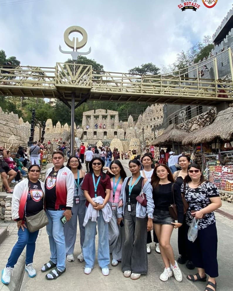 College of Subic Montessori students during an educational field trip